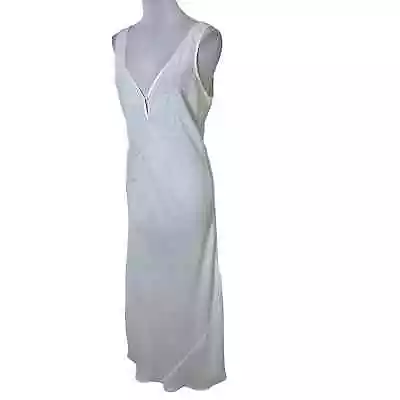 Vintage 90s Victoria's Secret Gown Slip Dress SMALL White Bridal Wedding Bride  • $49.99