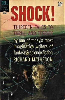 Shock! By Richard Matheson Dell Books 1st Edition Paperback June 1961 • $2.99