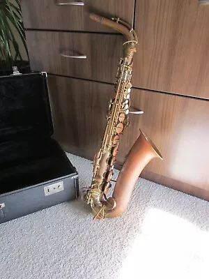 NICE Vintage Continental Colonial Alto Saxophone With Case S# 105332 • $199