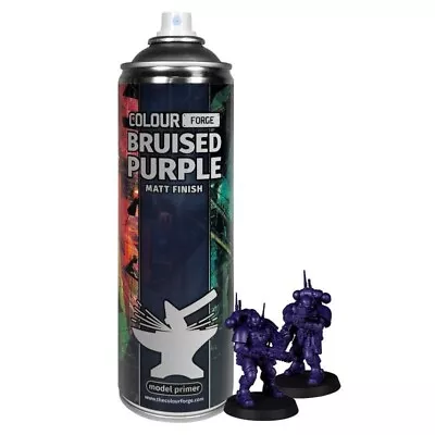 Colour Forge Spray: Bruised Purple (500ml) - Warhammer - Primer • £10