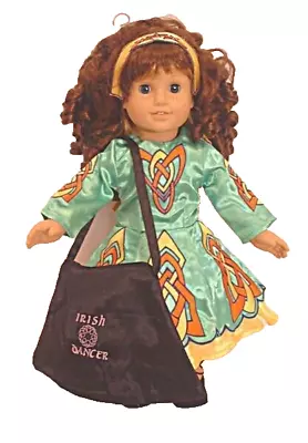 Doll Clothes 18  Irish Dance Dress Green 6-Piece Fits American Girl Dolls • $19.79