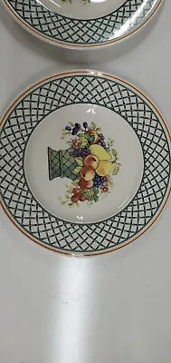 £39.23 • Buy Set Of 2 Villeroy And Boch Basket 1748 Bread & Butter Plates Dinner  Germany