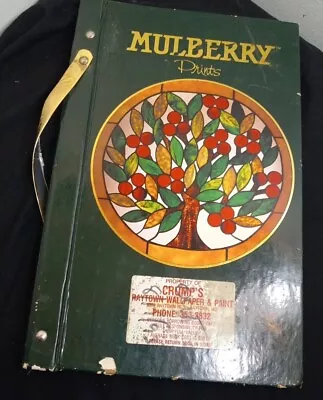 Mulberry Prints Sunworthy Wallpaper Sample Book Junk Journal Modern Vol. 3/170 • $35