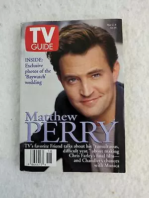 TV GUIDE Magazine MATTHEW PERRY COVER May 2-8 1998 • $12.95