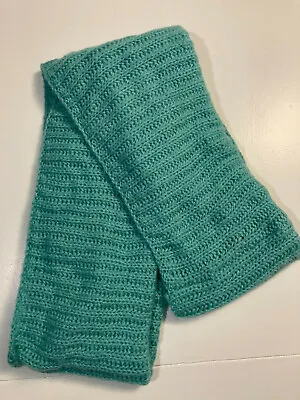 New Aqua Teal Mint Knit Infinity Scarf Warm Winter Accessory Merona Target • $4