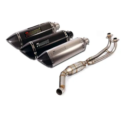 For Yamaha TMAX 530 TMAX560 2017-2019 Exhaust System 51mm Muffler Silencers Pipe • $235.50