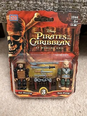 *New* Mega Bloks Pirates Of The Caribbean  Sao Feng & Tai Huang  #1044 • £7.99