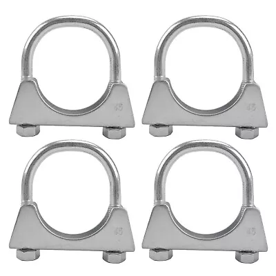 4pcs 1.75  1-3/4  U-Bolt Clamp Exhaust Muffler Heavy Duty GM Type OEM Standard • $17.88