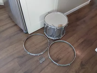 Vintage 1969 Ludwig Marching Band Snare Drum W/ Extra Rings Sports School • $300