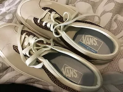 Vans Bold NI Cheetah Ultra Cush Sneakers • $15