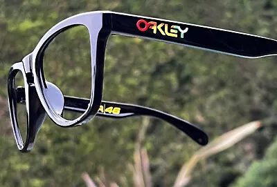 Oakley FROGSKINS Valentino Rossi VR46 9013-E6 Polish Black Read • $75
