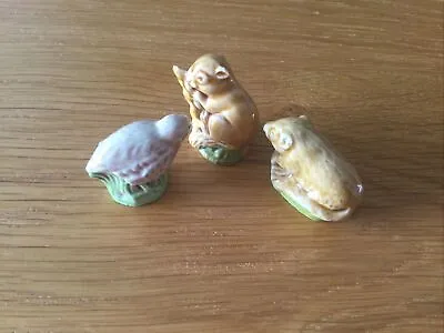 Wade Whimsies: Squirrel Field Mouse And Partridge • £6.99