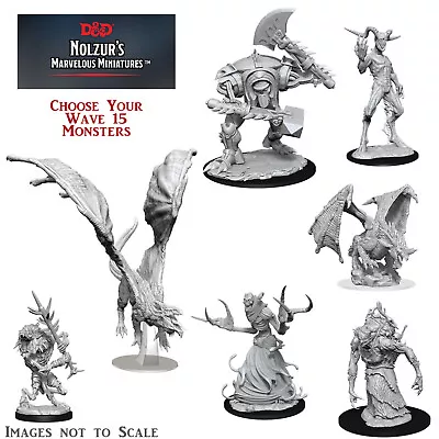 Dungeons & Dragons Monster Miniatures | Wizkids Wave 15 Nolzur's Marvelous • £13.99