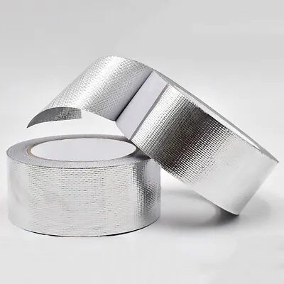 Aluminum Car Exhaust Pipe Insulation Tape Header Turbo Pipe Tapes Accessorices • $13.08