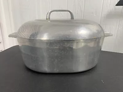 Vintage 1940s Wagner Ware Sidney O Magnalite 4265-P Roaster Dutch Oven W/ Trivet • $78