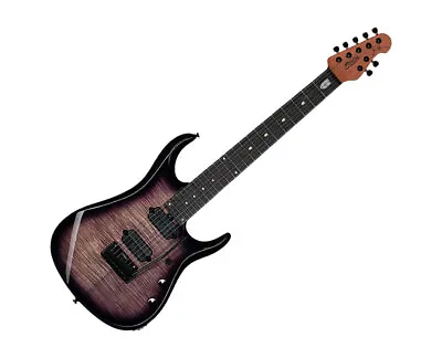 Sterling By Music Man JP15 7 DiMarzio W/ Flame Top - Eminence Purple • $1399.99