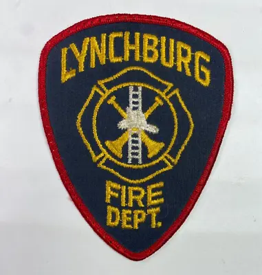 Lynchburg Fire Virginia VA Patch S8B • $6.99