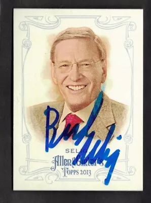 2013 A&G MLB Commissioner Bud Selig Card #300 Autograph Signed HOF!! • $19.99