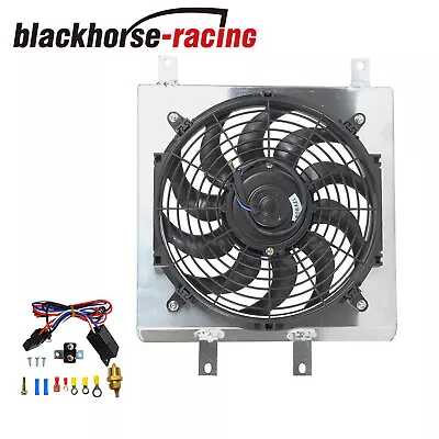 Fan Relay Aluminum Shroud For Radiator 1992-2000 Honda Civic EG EK EX DX Del Sol • $65.98