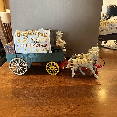 Vintage Ideal Toys Roy Rogers Fix-it Chuck Wagon • $80