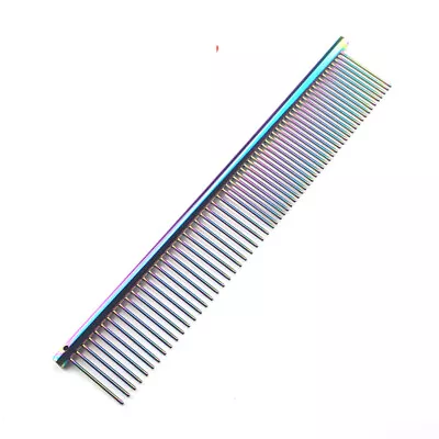 Metal Dog Comb For GroomingPet Comb With Rounded Ends Stainless Steel* • $4.58