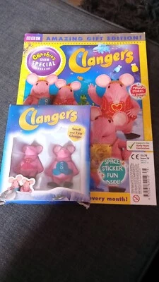 £16 • Buy Cbeebies Clangers Magazine With 2 Figures (Sept/Oct 2015) - New