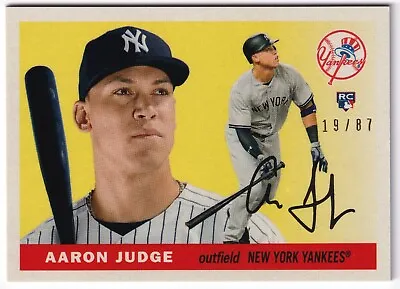 2017 Topps Transcendent AARON JUDGE Card #AJ-1955 VIP Party Yankees 19/87 • £249.99