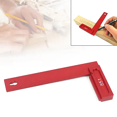 Right Angle Try Square Metal Ruler For Woodworking Carpenter Tools Portable USA • $19