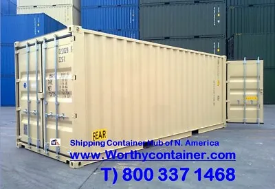 $4200 • Buy Double Door(DD) - 20ft New / One Trip Shipping Container In Chicago, IL 
