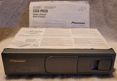 Vtg Pioneer CDX-P650 6 Disc Multi-CD Player Anti-vibration Chassis For Auto • $119