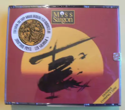 BRAND NEW S/S Miss Saigon Double CD Musical Soundtrack London Cast • $10.50