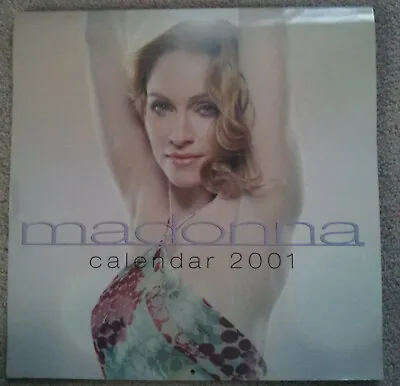 2001 Madonna Calendar By City Graphics Inc • $10