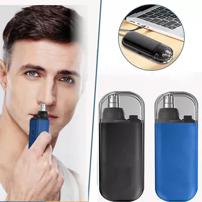 Nose Hair Trimmer USB Charging High Quality Electric Portable Men Mini Nose Hair • $10.55