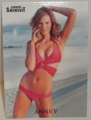 Sports Illustrated 2005 - Anne V - Swimsuit Card #8 • $1