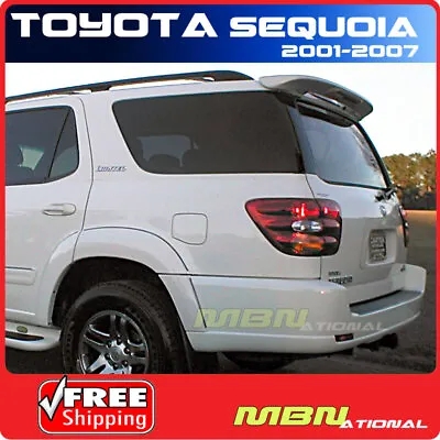 For 01-07 Toyota Sequoia Rear Roof Spoiler Painted ABS 1D6 SILVER SKY MET • $187.38