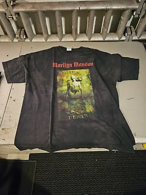 Vintage Marilyn Manson Holywood Death Tarot Shirt XL • $150