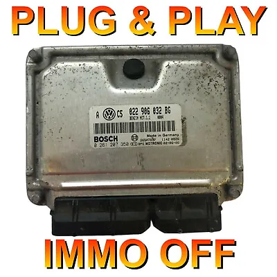 Immobilizer Delete IMMO OFF Programming SERVICE For VW AUDI Volkswagen ME7.X • $95.95