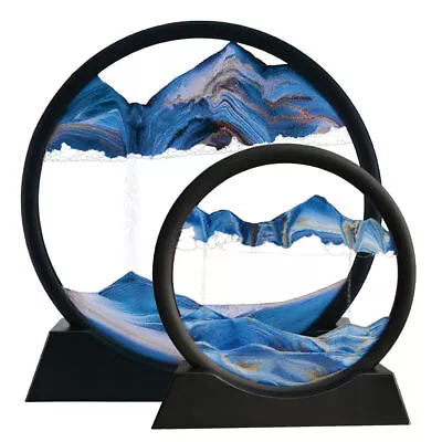 12  Sand Motion Art Flowing Picture Moving Sand Frame 3D Sandscape In Motion • $26.49