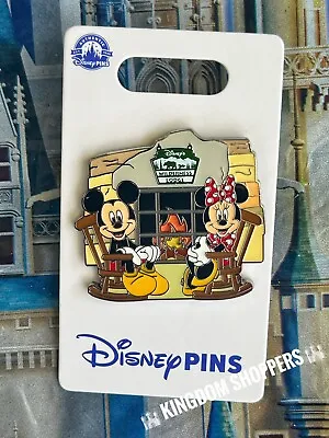 2024 Disney Parks Wilderness Lodge Resort Mickey & Minnie Mouse OE Pin • $21.95