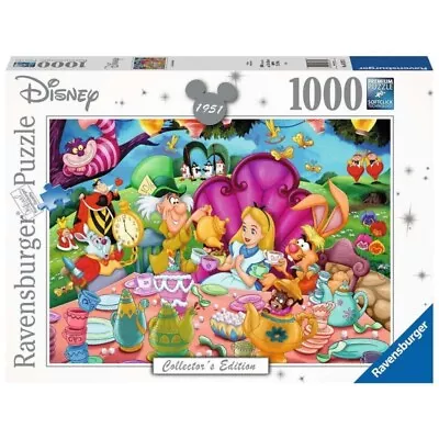 NEW! Ravensburger Disney Collector's Edition Alice In Wonderland 1000pc Puzzle • $38.40