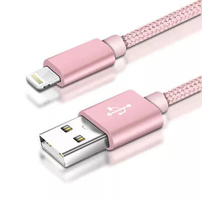 Fast Charger Sync USB Cable For Apple IPhone 5 6 7 8 X XS XR 11 12 13 Pro IPad • £2.99