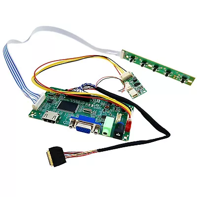 LCD Control Board For IPad1 IPad2 Panel LTN097XL01 LP097X02 HDMI VGA Video Audio • £23.39