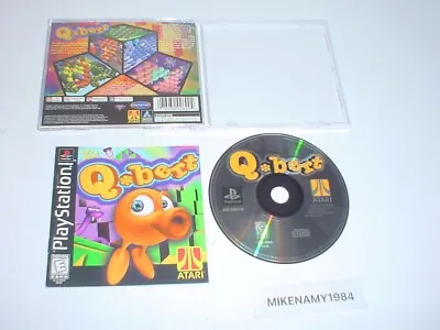 Q BERT Game Complete In Case W/ Manual- Sony Playstation PS1 • $13.36