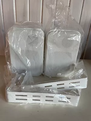 OSD AUDIO AP 450 Outdoor Patio Speakers Set Of 2 White New • $59