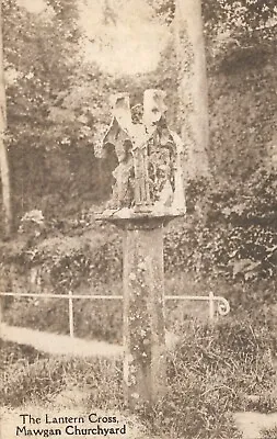MAWGAN Churchyard The Lantern Cross - Postcard Ref Y31 • £1.59