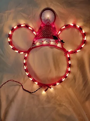 Mickey Mouse Disney Light Up Christmas Window Decor Impact Decoration 15  Hang • $55