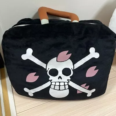 BANPRESTO Bag Cushion Chopper Black Plush One Piece Anime Manga Japan Used • $86.74