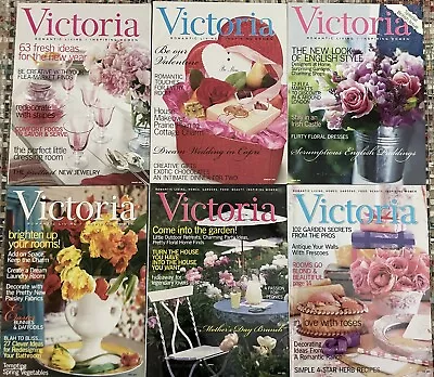 6 Victoria Romantic Home Lifestyle Magazines 2003 • $26