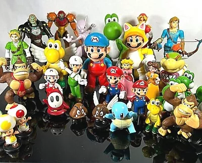 NINTENDO Action Figures Vintage Mario Link Yoshi Pokemon Massive Lot You Pick! • $7.84