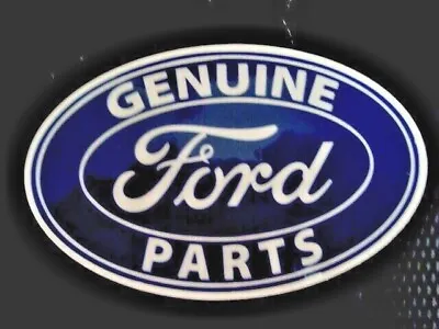 VINTAGE  FORD  Blue Oval Genuine Parts  * STICKER • $4.99